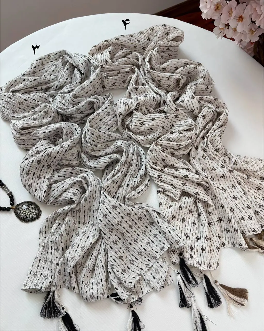 شال کریشه پلیسه